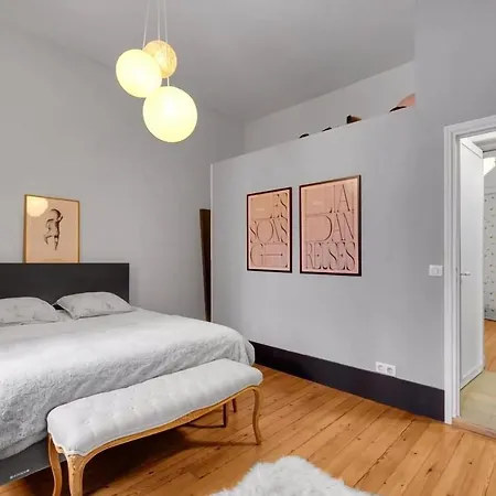 Bleu Du Maine - Elegant T3 Avec Terrasse Apartman Toulouse